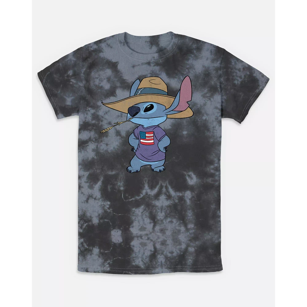 Cowboy Stitch Tie Dye T Shirt - Lilo &