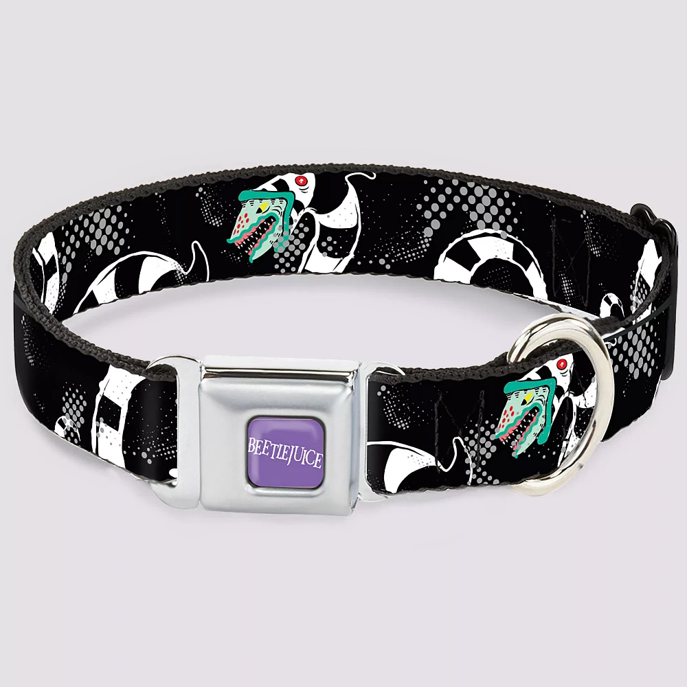 Buckle-Down Sandworm Dog Collar - Beetlejuice