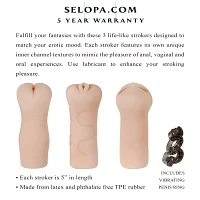 Selopa Stroker Party Pack Light