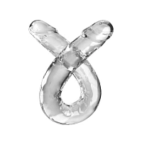 King Cock Clear Double Dildo
