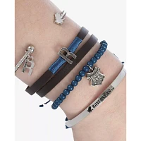 Multi-Pack Harry Potter Ravenclaw Bracelet Set - 4 Pack
