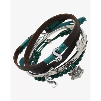 Multi-Pack Harry Potter Slytherin Bracelet Set - 4 Pack