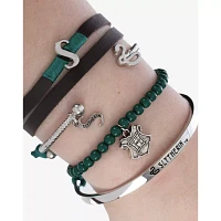 Multi-Pack Harry Potter Slytherin Bracelet Set - 4 Pack