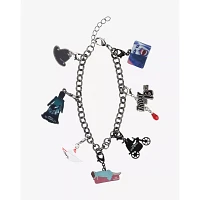 Multi-Pack 13 Days of Classic Horror Charm Bracelet and Earrings 6 Pack - Warner Bros. Horror