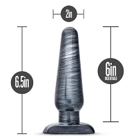 Large Jet Butt Plug - 6.5 Inch