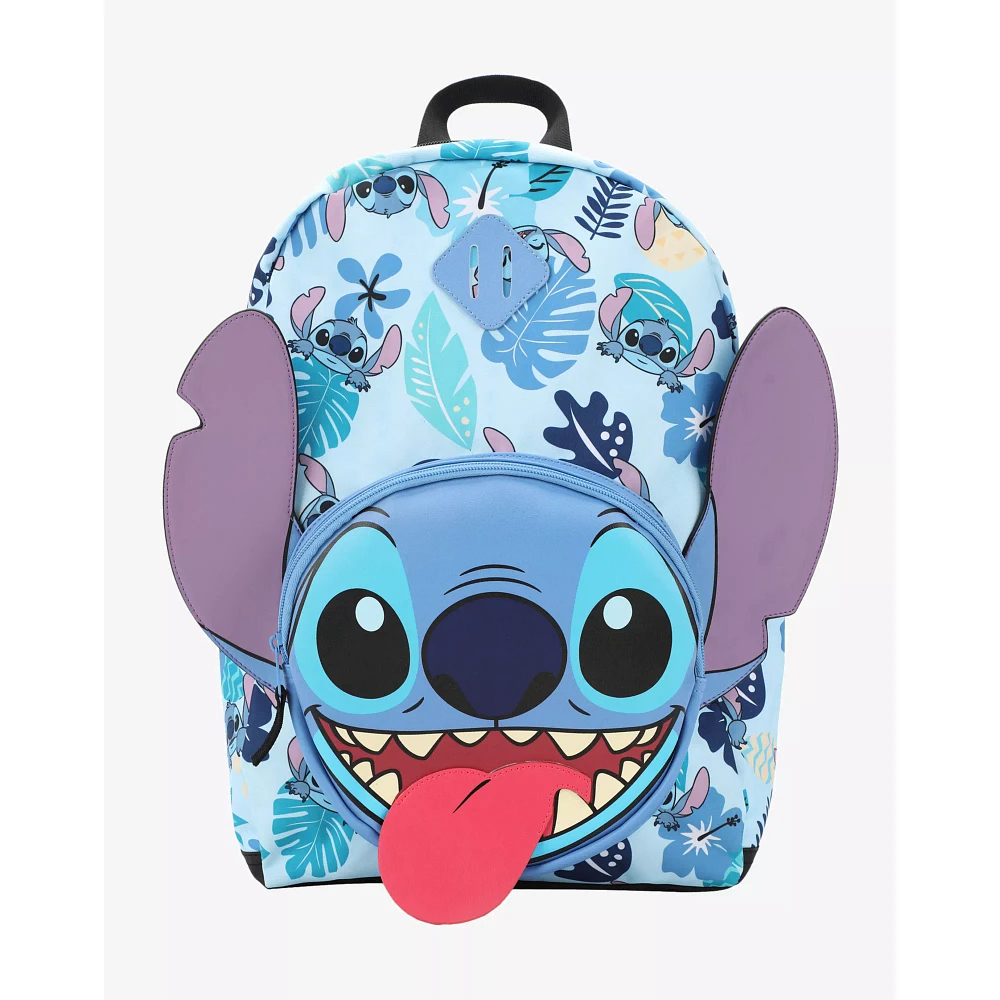 Stitch 3D Face Backpack - Lilo & Stitch