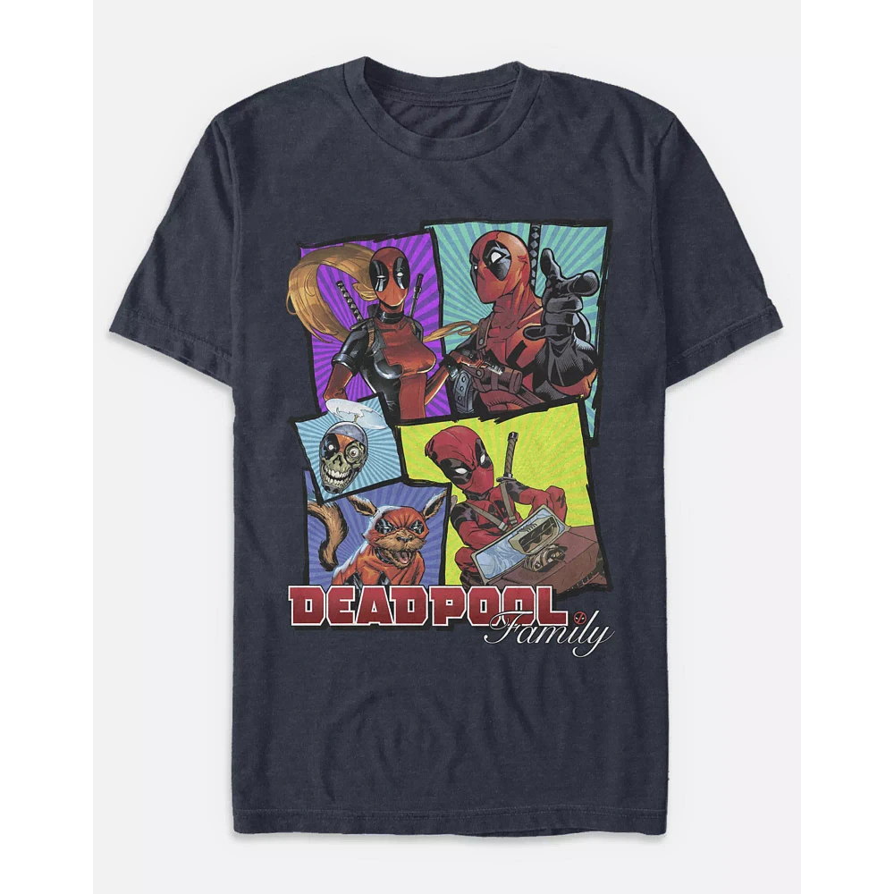Deadpool Family T Shirt - & Wolverine