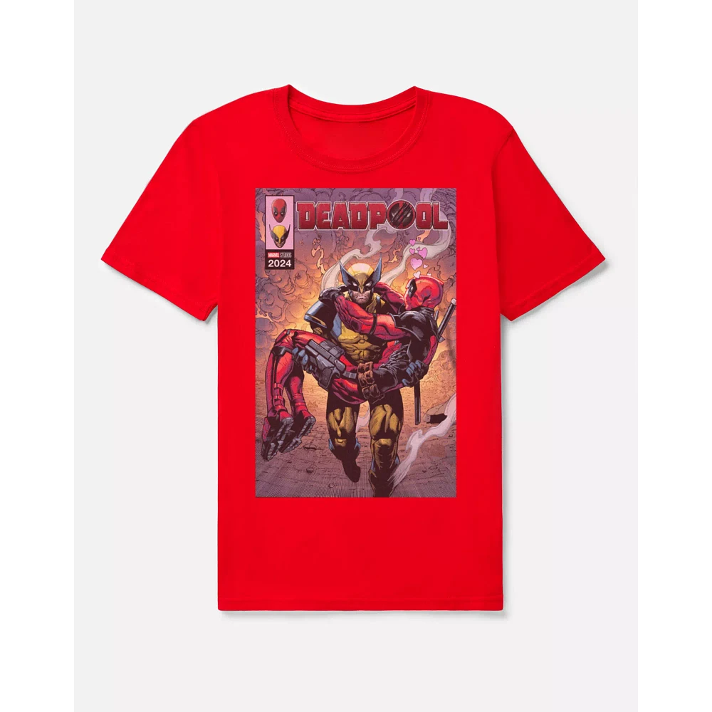 Wolverine Rescue T Shirt - Deadpool x