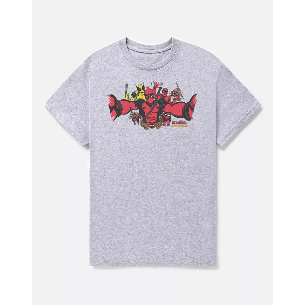 Deadpool x Wolverine Selfie T Shirt