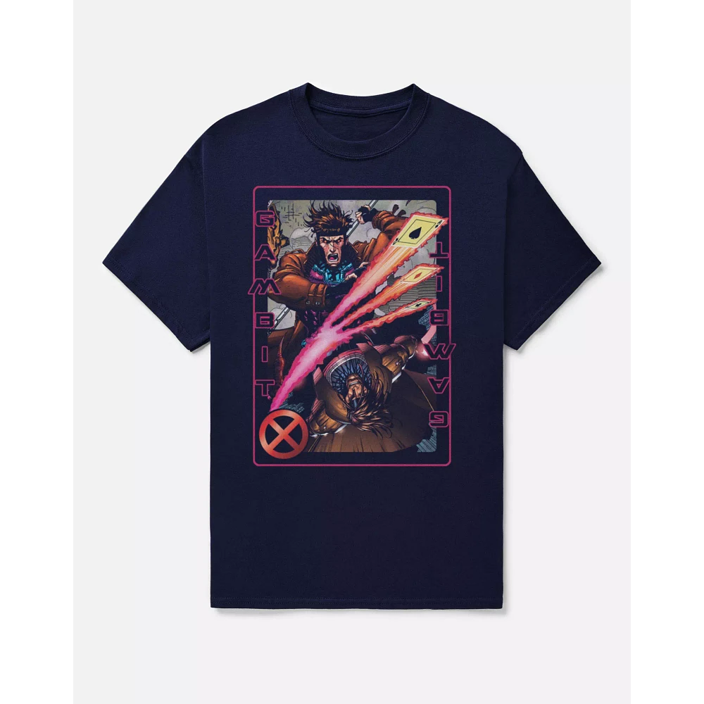 Gambit Card-Throwing T Shirt - Deadpool & Wolverine