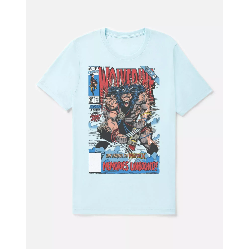Marvel Wolverine Comic T Shirt - Deadpool &