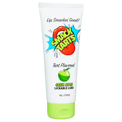 Smack Tarts Green Apple Flavored Lickable Lube - 4 oz.