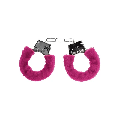 Hot Pink Furry Beginner Handcuffs