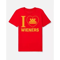 Wienerschnitzel I Heart Wieners T Shirt