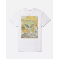 Van Gogh Sunflower Alien T Shirt