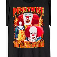 IT 90s Pennywise They All Float Down Here T Shirt