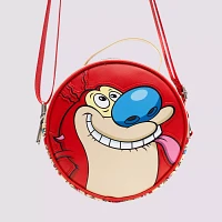 Buckle-Down Ren and Stimpy Round Crossbody Bag