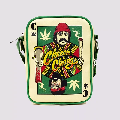 Buckle-Down Cheech & Chong C of Weeds Playing Card Crossbody Bag
