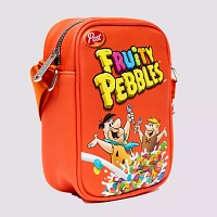 Buckle-Down Fruity Pebbles Fred and Barney Cereal Box Crossbody Bag - The Flintstones