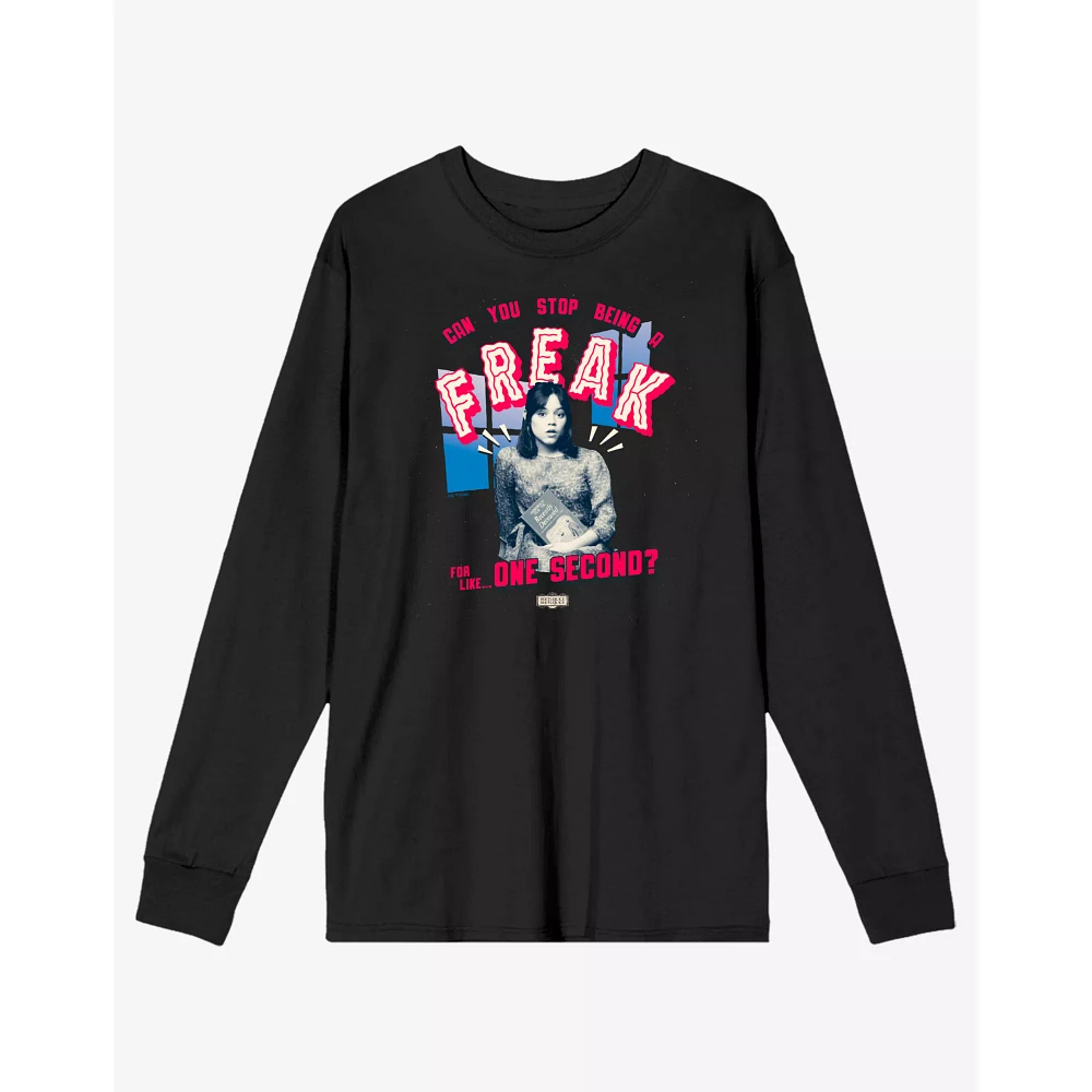 Can you Stop Being a Freak Long Sleeve T Shirt - Beetlejuice