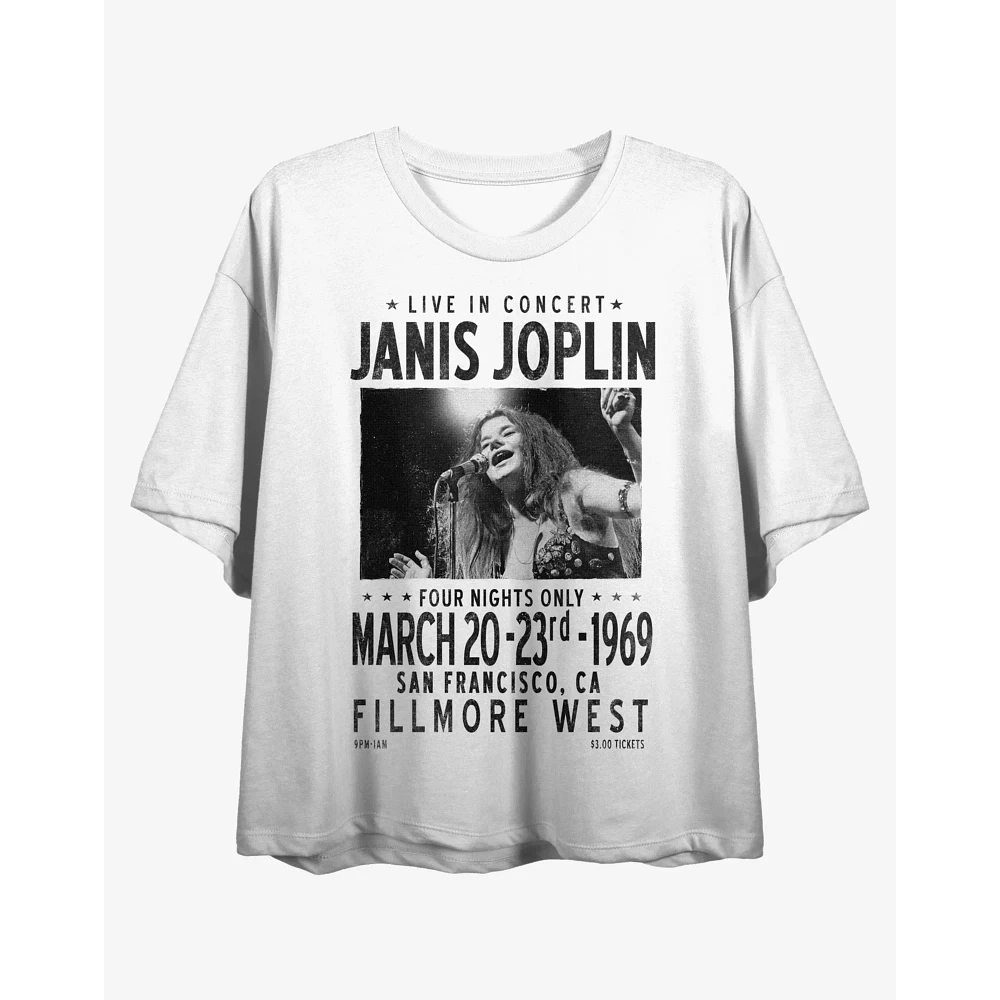 Janis Joplin Fillmore West '69 T Shirt