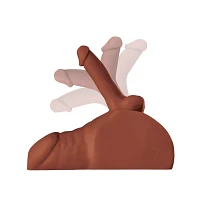 Perfect Ride Hands-Free Masturbator - Brown