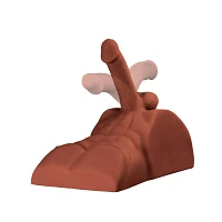 Perfect Ride Hands-Free Masturbator - Brown