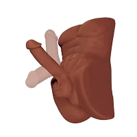 Perfect Ride Hands-Free Masturbator - Brown