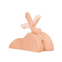 Perfect Ride Hands-Free Masturbator - Light Beige