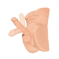 Perfect Ride Hands-Free Masturbator - Light Beige