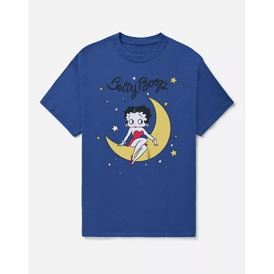 Betty Boop Moon and Stars T Shirt