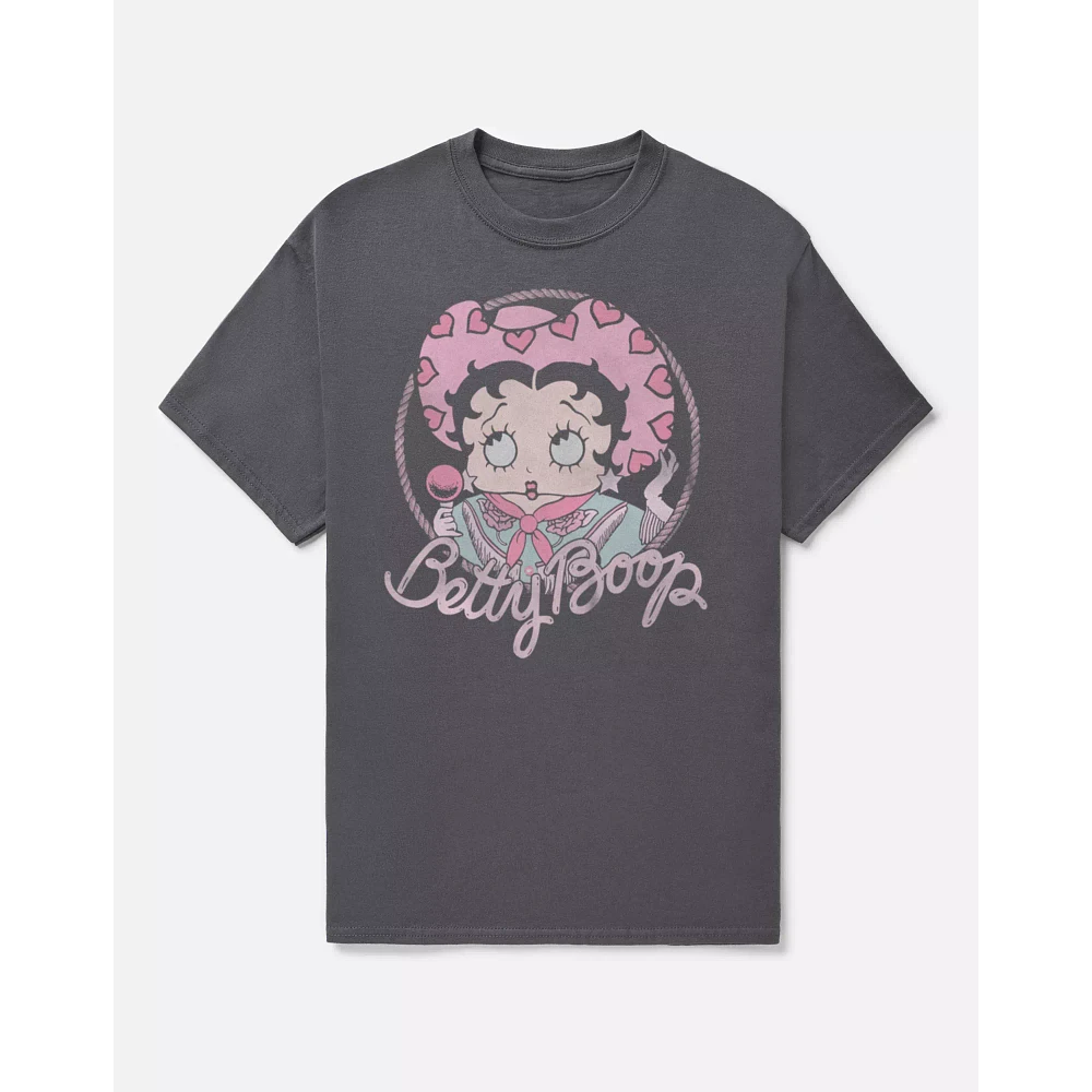 Betty Boop Pink Rodeo T Shirt