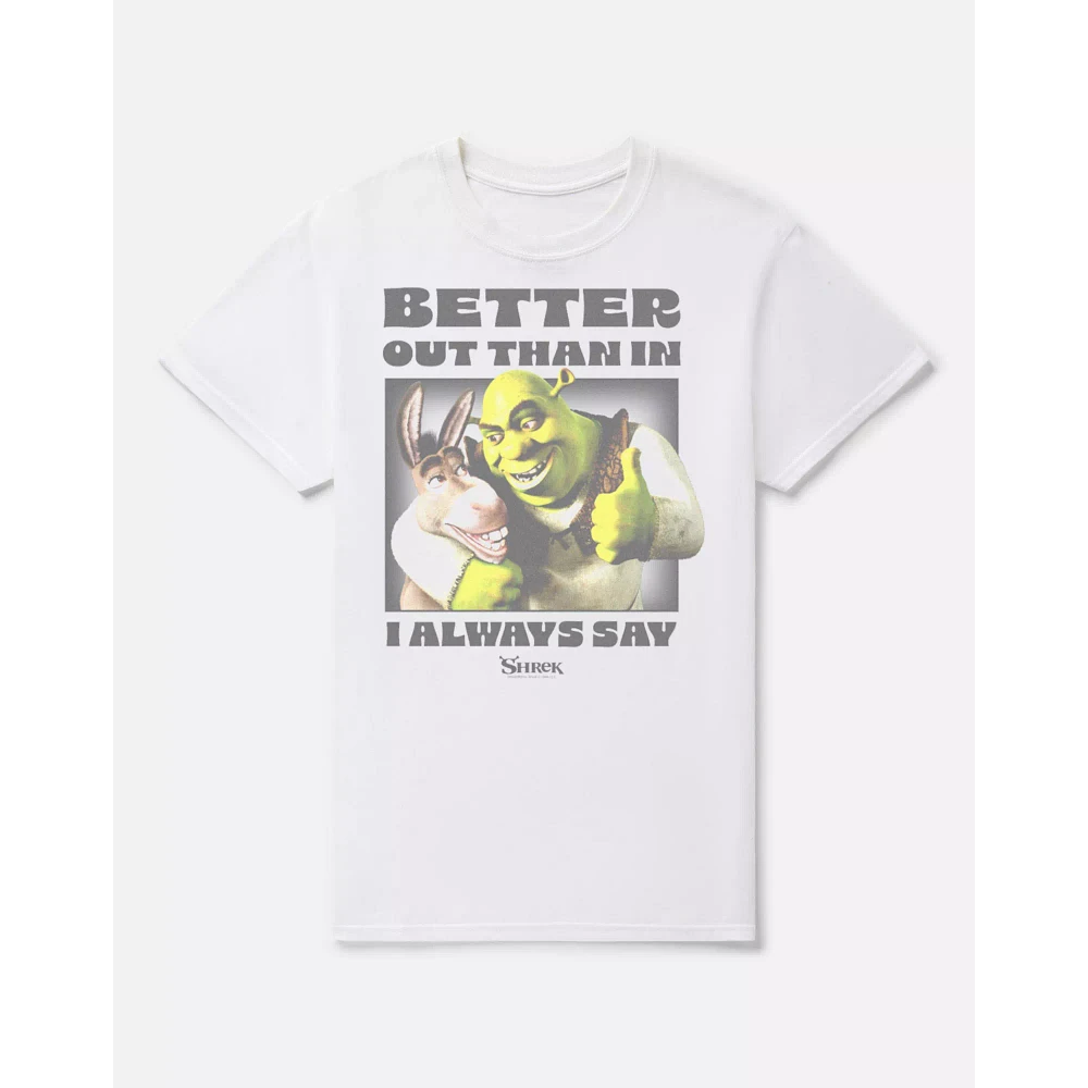 Shrek Better Out Than I Always Say T Shirt