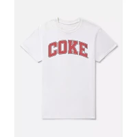 White Coke Logo T Shirt - Coca-Cola