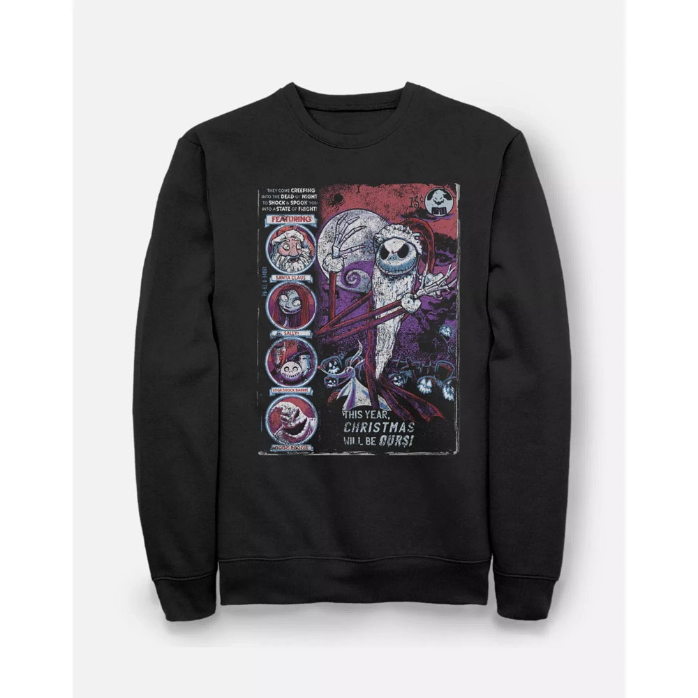 The Nightmare Before Christmas Comic Sweatshirt