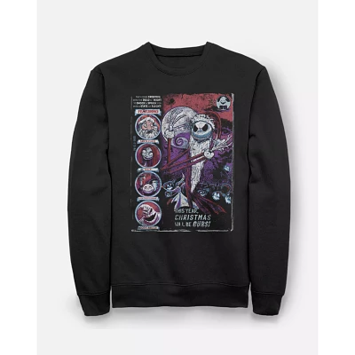 The Nightmare Before Christmas Comic Sweatshirt