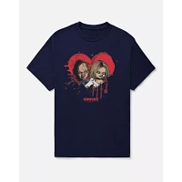 Chucky and Tiff Heart T Shirt