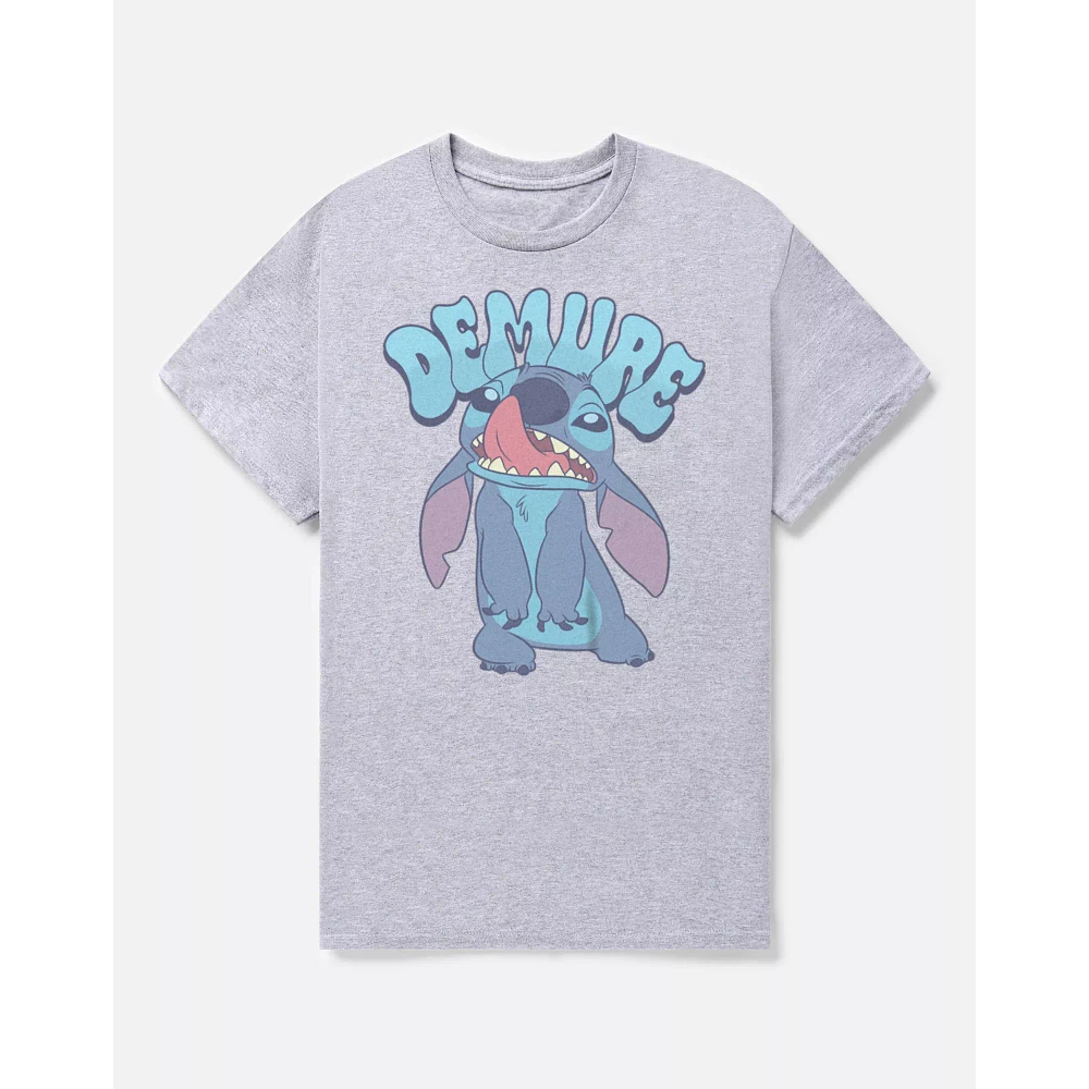 Stitch Demure T Shirt - Lilo &