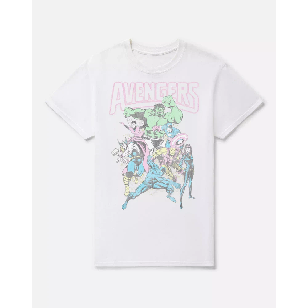 Retro Avengers T Shirt - Marvel