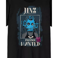 Jinx Wanted T Shirt - Arcane