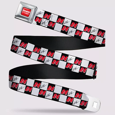 William Byron Buckle-Down Autograph Seatbelt Belt - Hendrick Motorsports