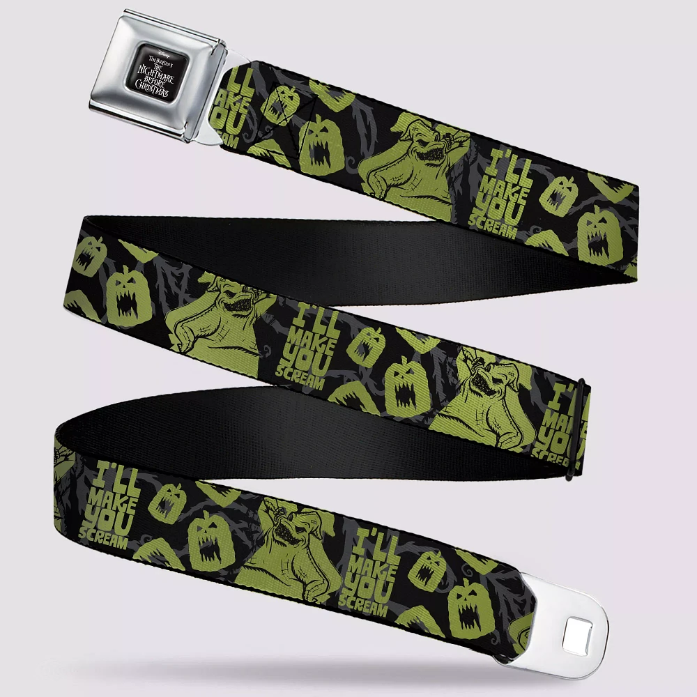Oogie Boogie Buckle-Down Seatbelt Belt - The Nightmare Before Christmas