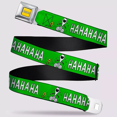 Buckle-Down Snoopy and Woodstock Seatbelt Belt - Peanuts