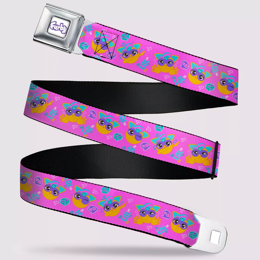 Buckle-Down Furby LOL Icons Seatbelt Belt