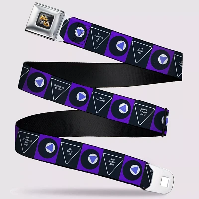 Buckle-Down Magic 8 Ball Seatbelt Belt