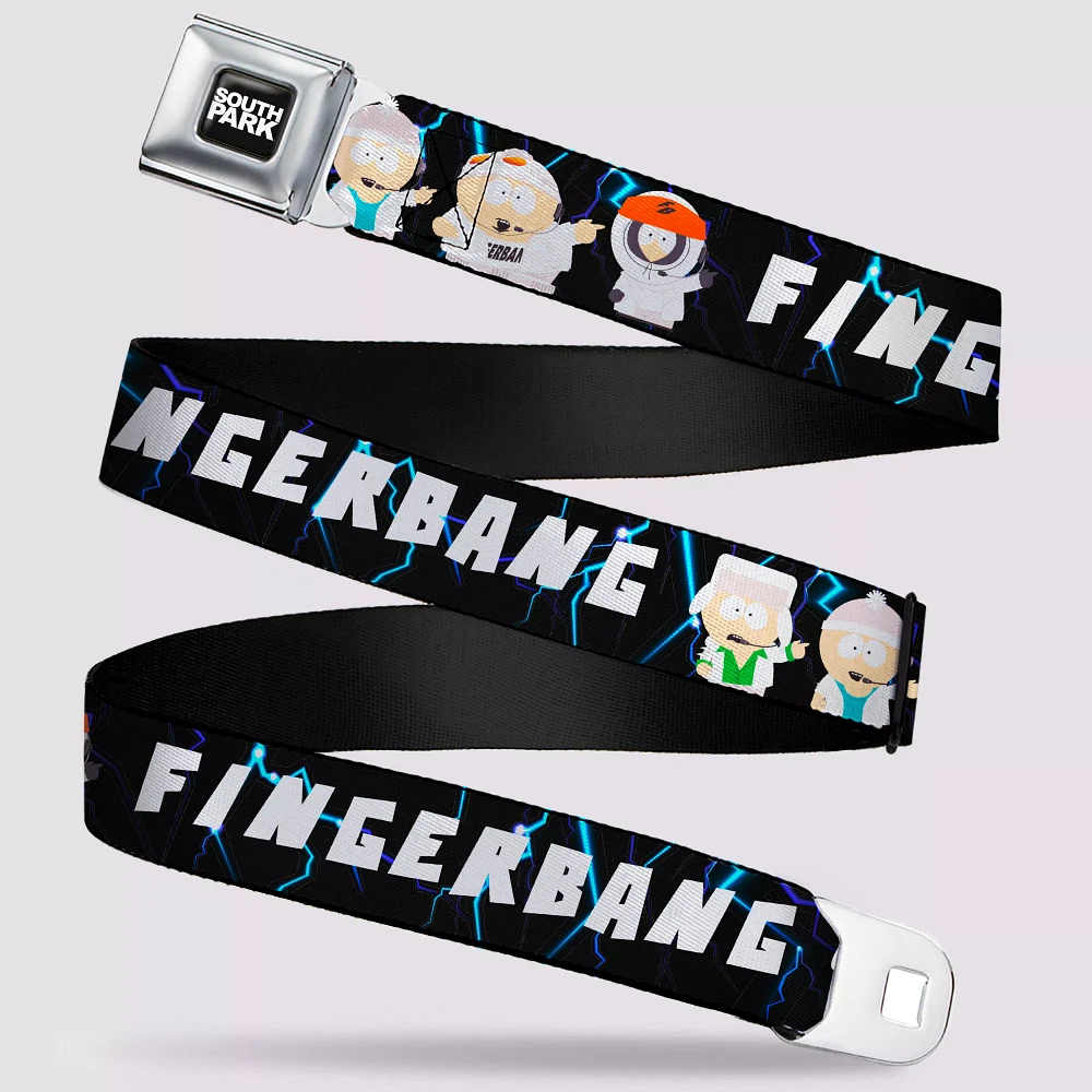 Buckle-Down South Park Fingerbang Seatbelt Belt