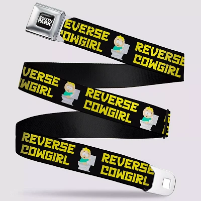 Buckle-Down Butters Stotch Reverse Cowgirl Seatbelt Belt - South Park