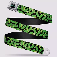 Buckle-Down Rick and Morty Pickle Rick Seatbelt Belt