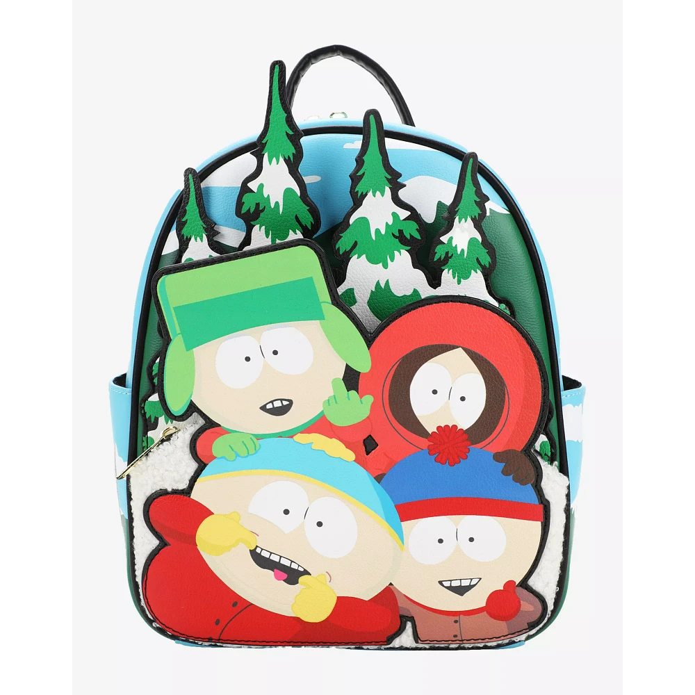 South Park Characters 3D Mini Backpack