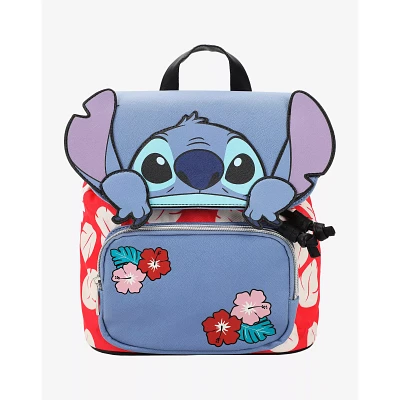 Stitch Floral 3D Rucksack Mini Backpack - Lilo & Stitch